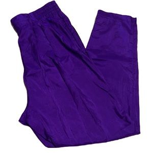 Women’s JOAN WALTERS, Casual, Baggy, 2-Pocket Pants, Purple, Size 10